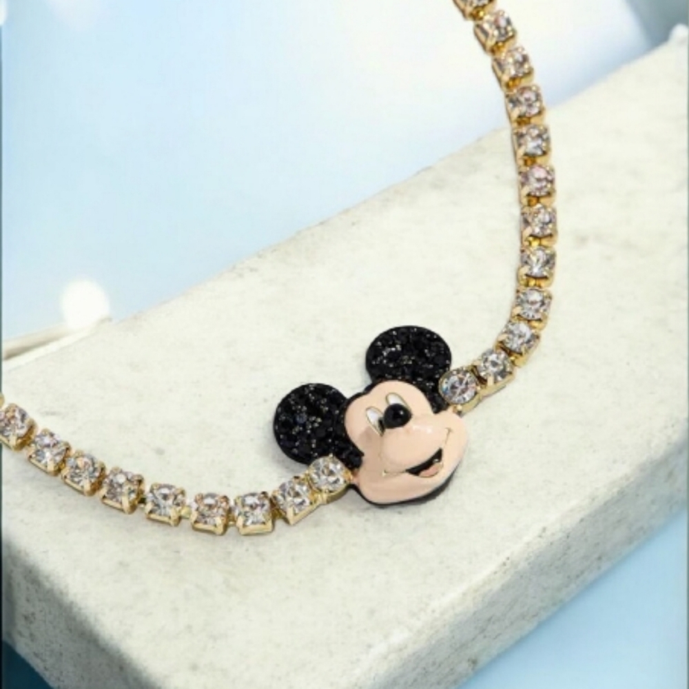 NEW Disney Mickey Mouse Tennis Bracelet  NWT officially licensed Disney
